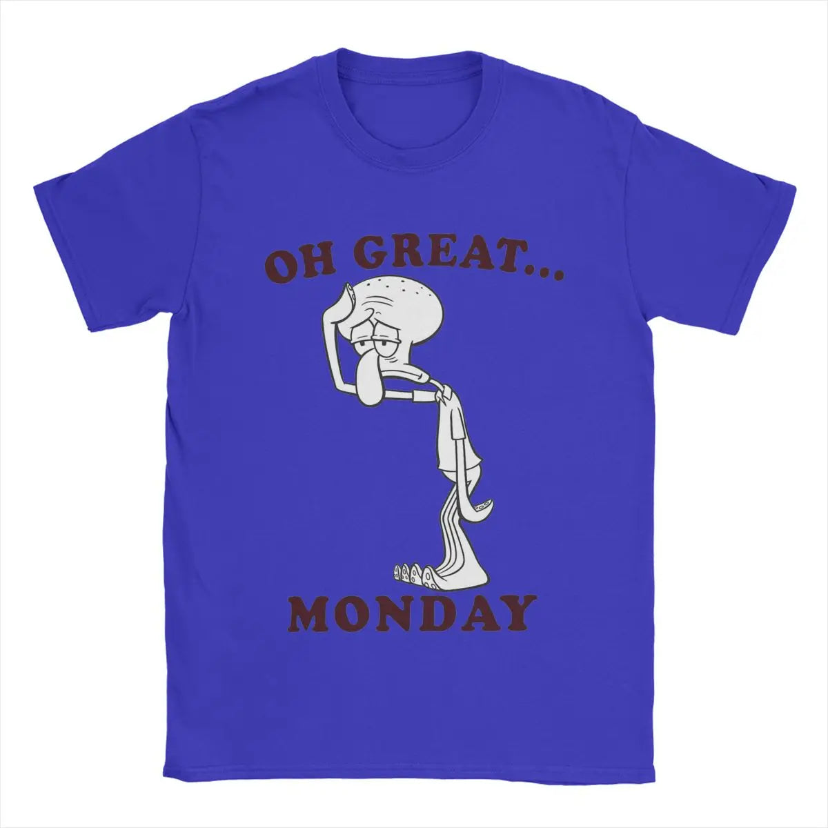 T-shirt SpongeBob Monday Blues per Uomo – Sconfiggi la Noia del Lunedì con Stile!