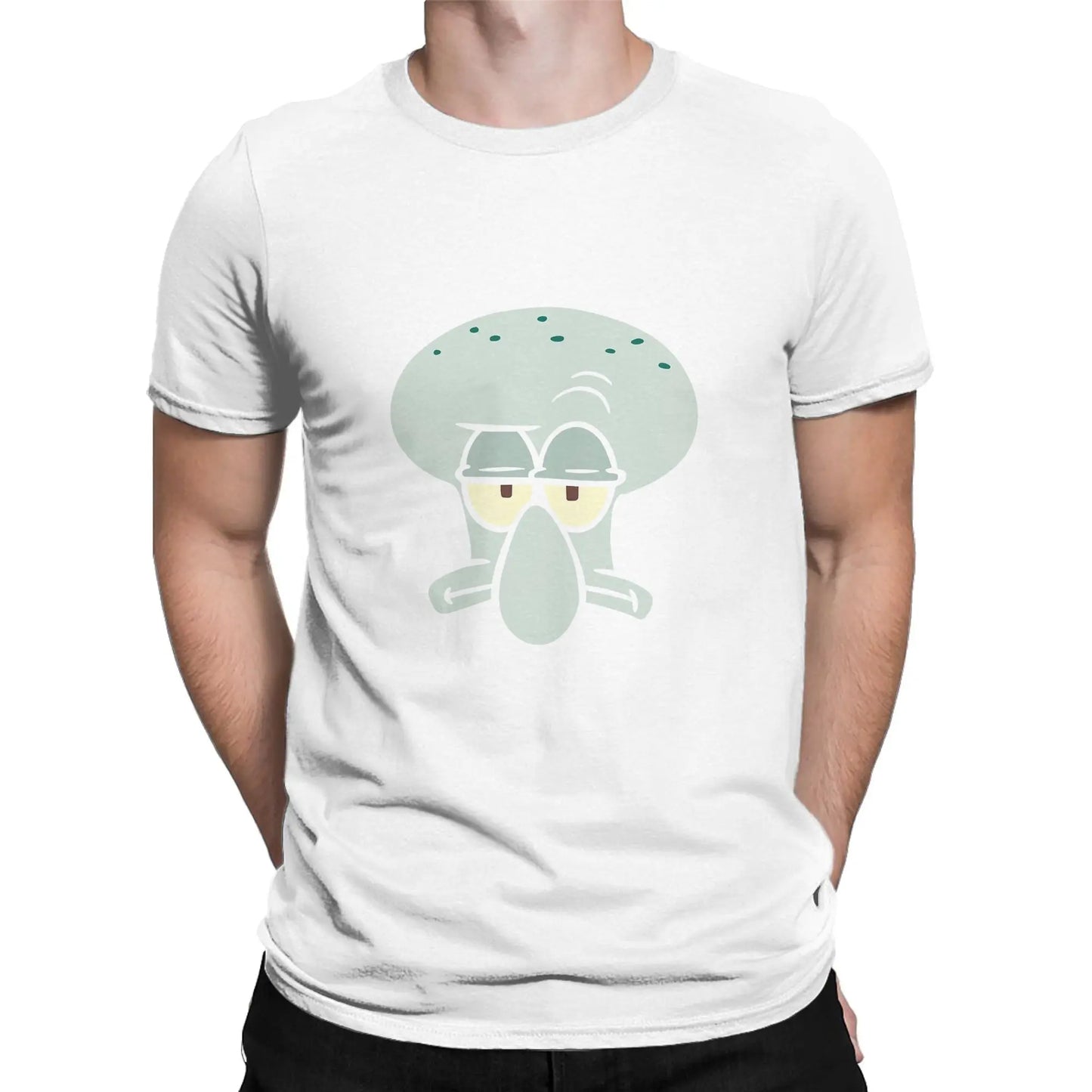 T-shirt Squidward "I Hate Everyone" – Esprimi il Tuo Stile con Umorismo e Comfort!