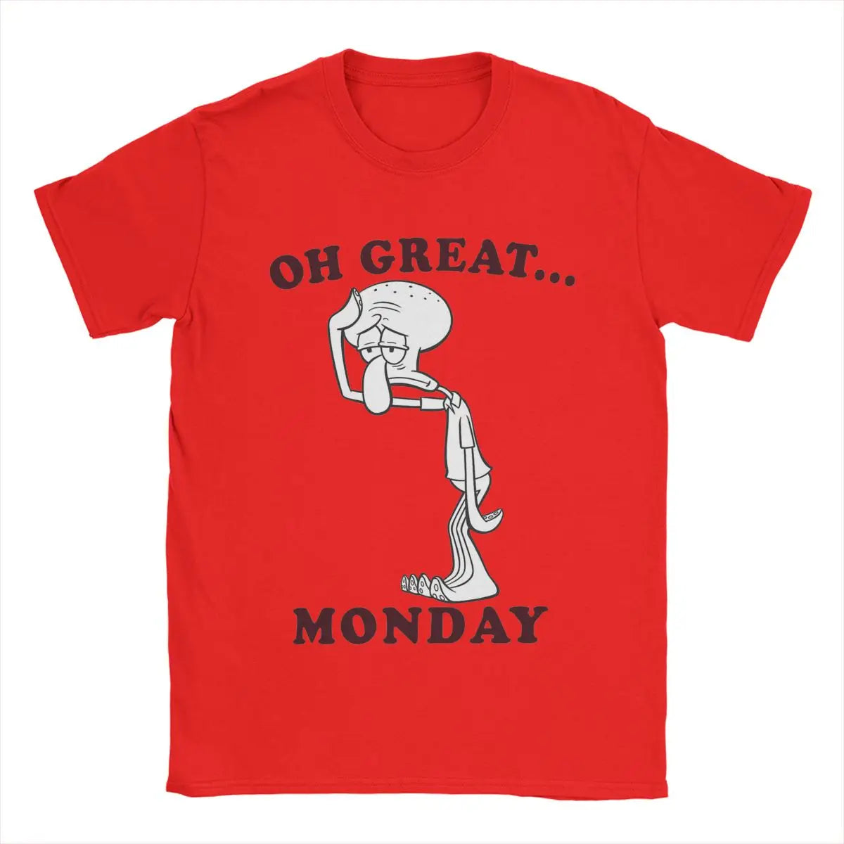 T-shirt SpongeBob Monday Blues per Uomo – Sconfiggi la Noia del Lunedì con Stile!