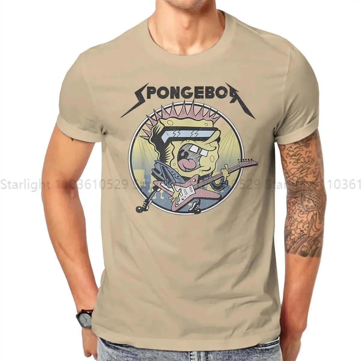 T-shirt Fotografica SpongeBob – Il Regalo Divertente e Originale per il Tuo Compleanno!