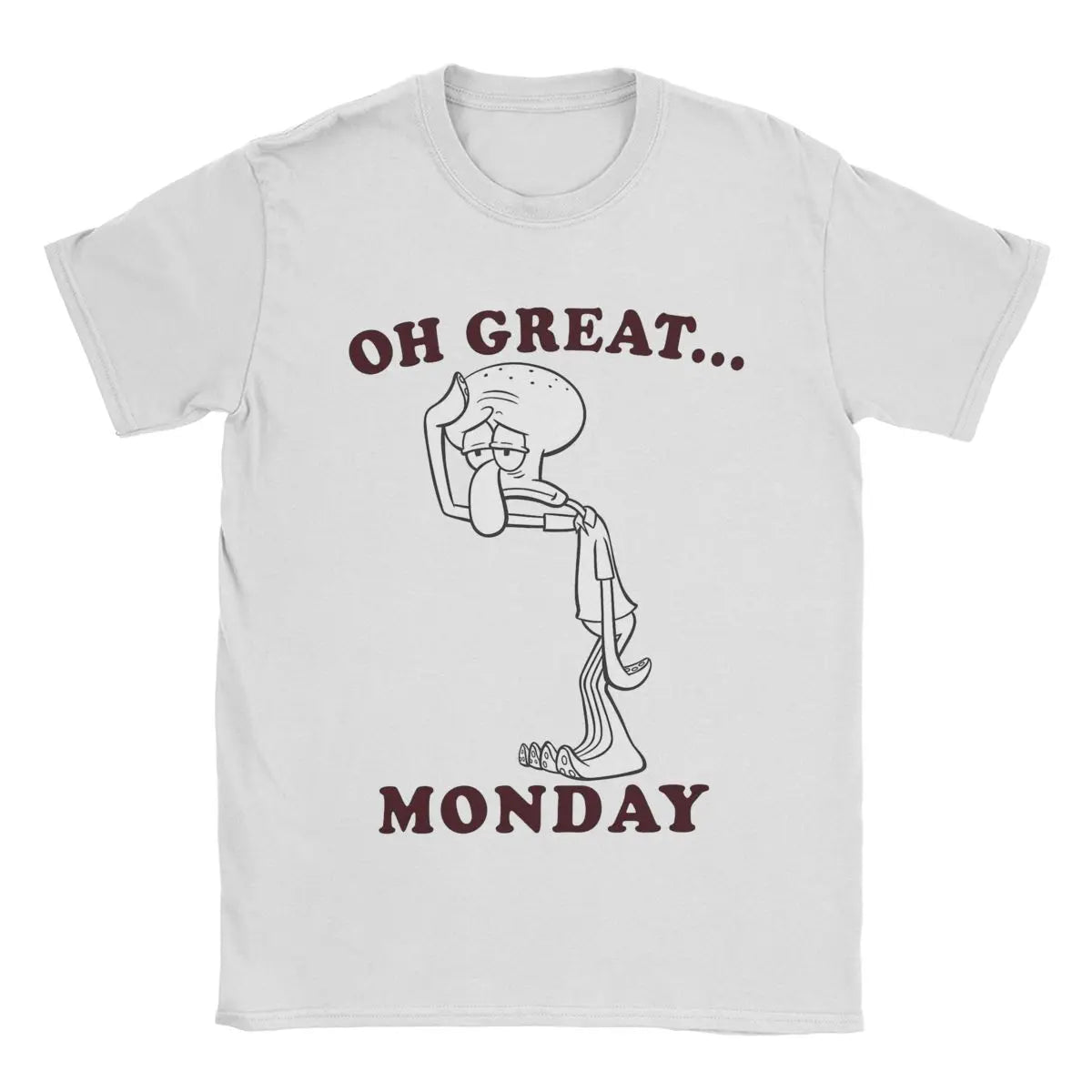 T-shirt SpongeBob Monday Blues per Uomo – Sconfiggi la Noia del Lunedì con Stile!