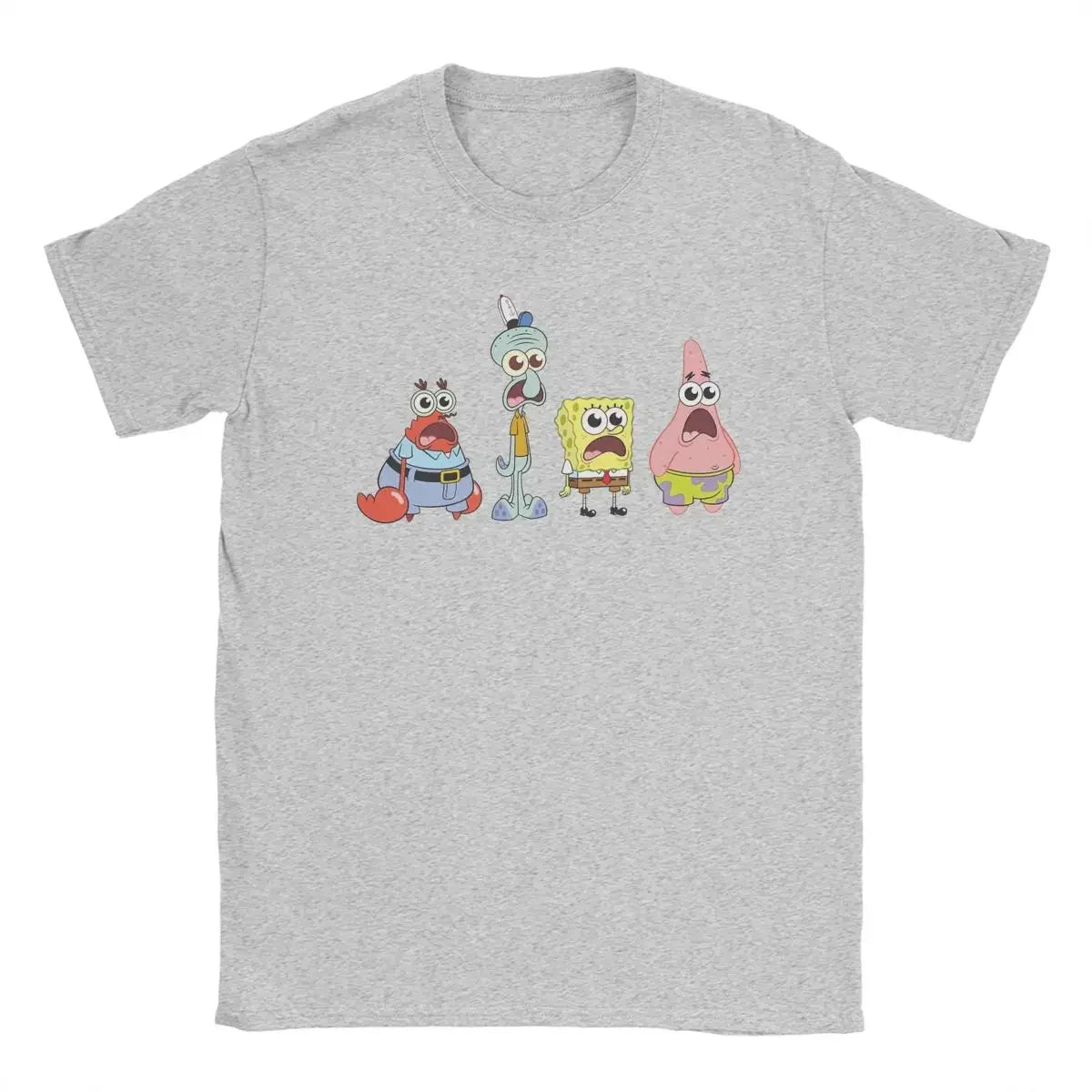 T-shirt Spongebob in Cotone Puro – Comfort e Stile per Ogni Occasione!