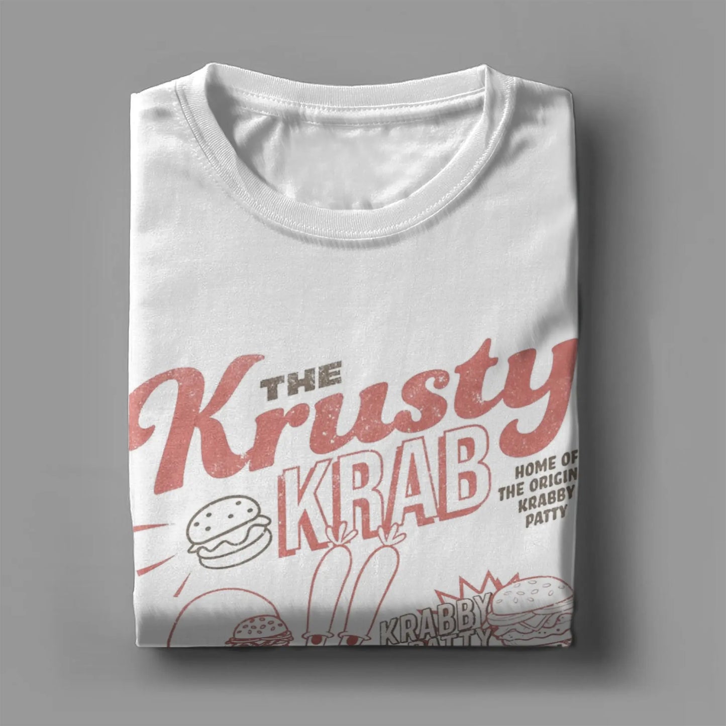 T-shirt Mr. Krabs Krusty Krab – Stampa Grafica Unica per Amanti di SpongeBob!