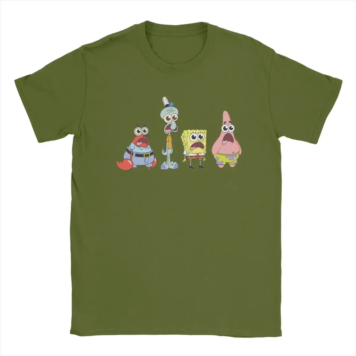 T-shirt Spongebob in Cotone Puro – Comfort e Stile per Ogni Occasione!