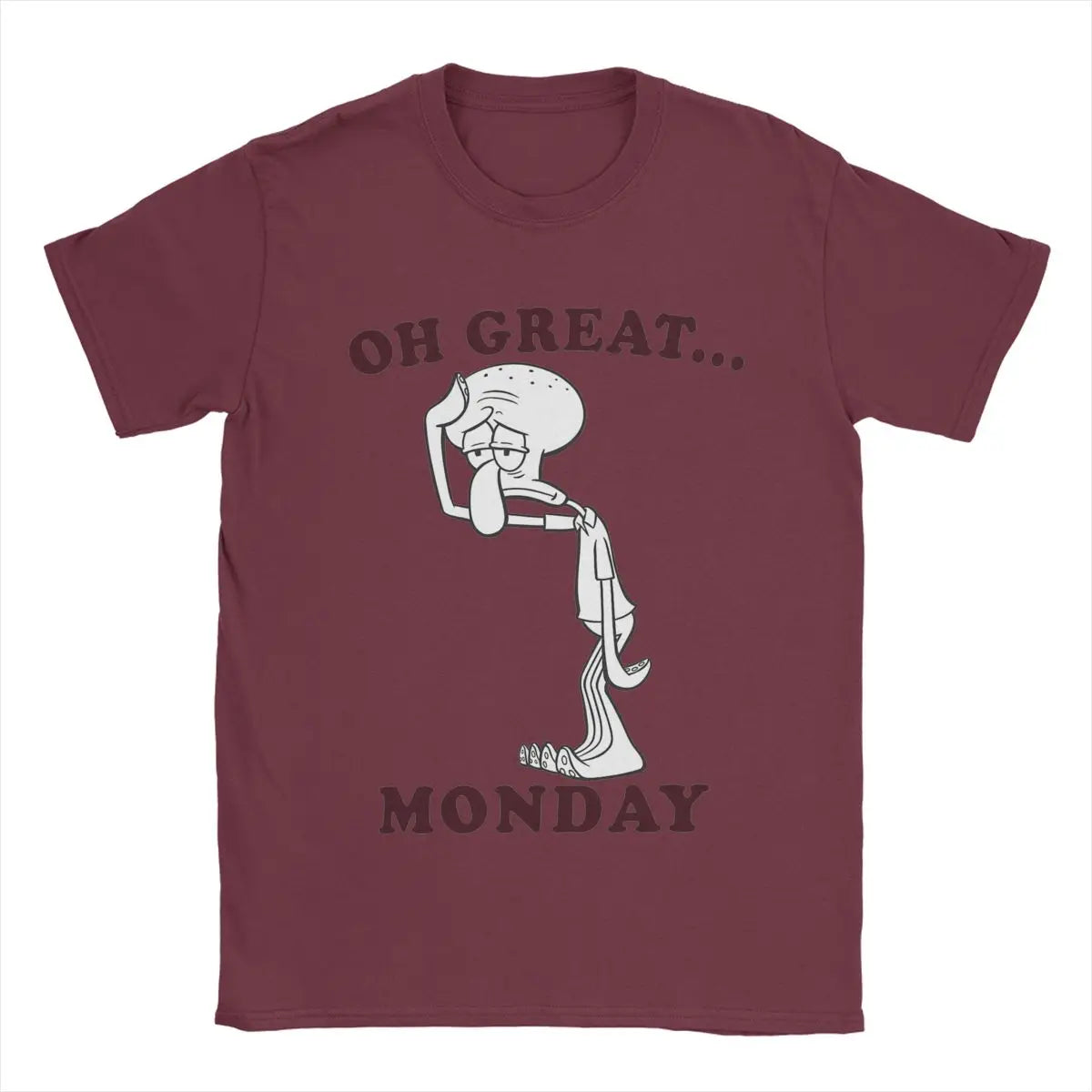 T-shirt SpongeBob Monday Blues per Uomo – Sconfiggi la Noia del Lunedì con Stile!
