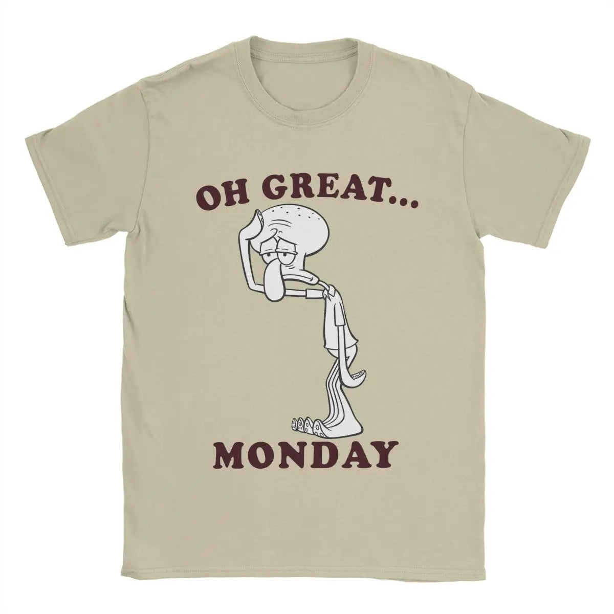 T-shirt SpongeBob Monday Blues per Uomo – Sconfiggi la Noia del Lunedì con Stile!