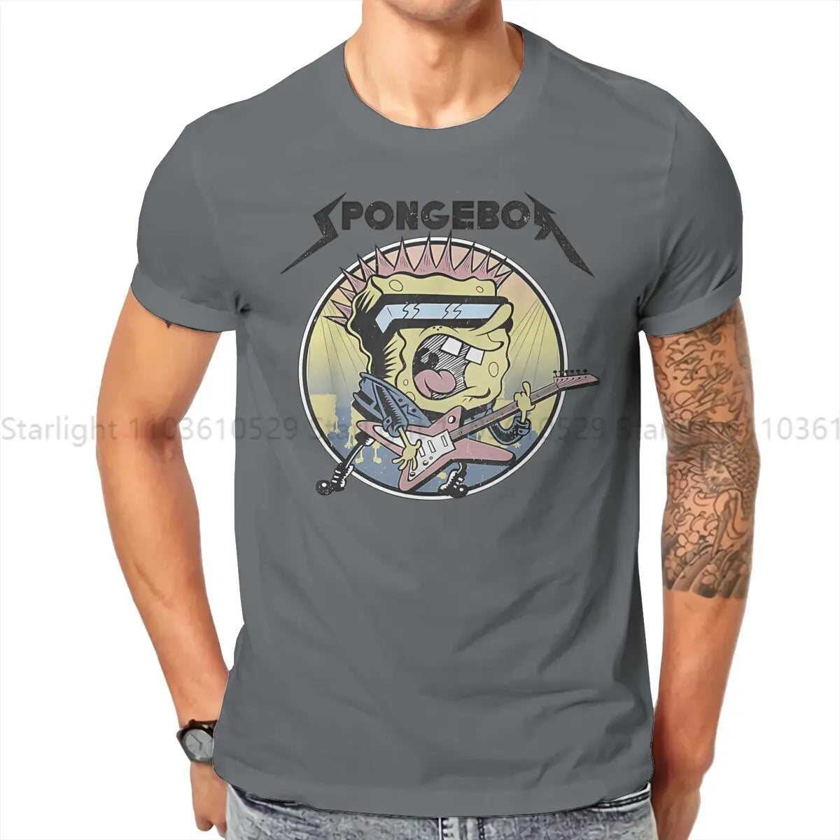 T-shirt Fotografica SpongeBob – Il Regalo Divertente e Originale per il Tuo Compleanno!