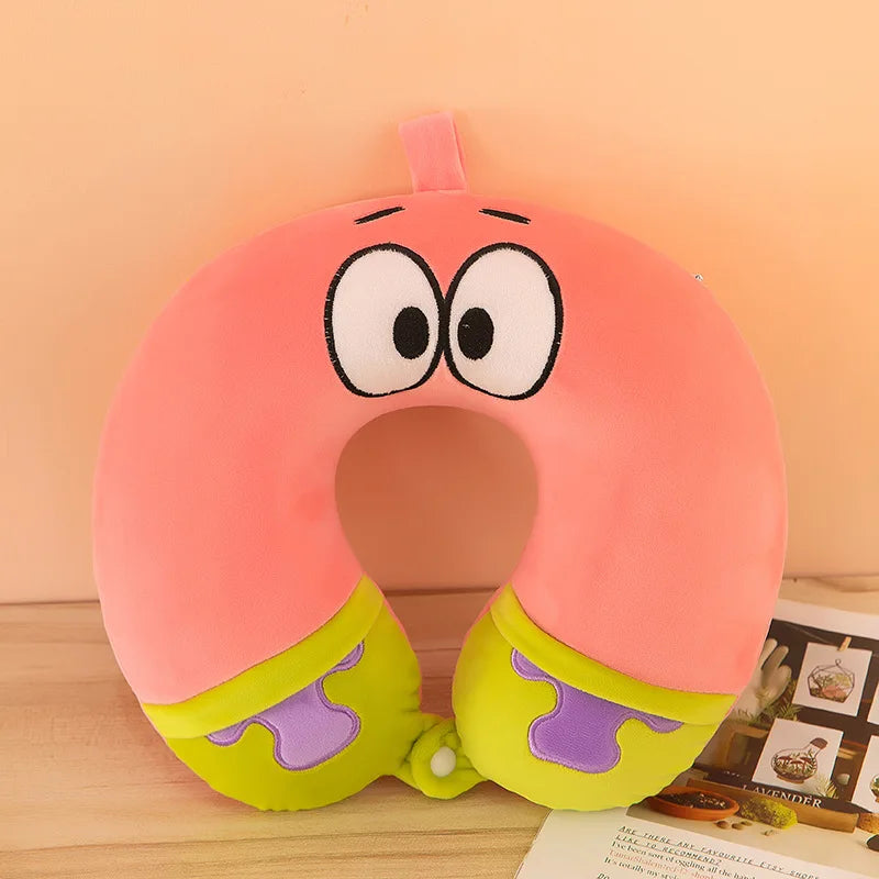 Cuscino da Viaggio | SpongeBob & Patrick - Morbido e Confortevole!