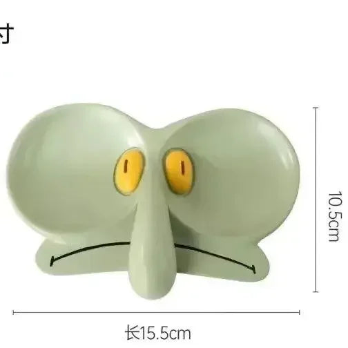 Portaocchiali & Portaoggetti Squidward – Organizza con Stile e Divertimento la tua Scrivania!