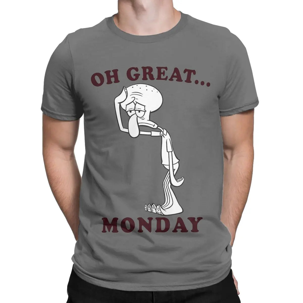 T-shirt SpongeBob Monday Blues per Uomo – Sconfiggi la Noia del Lunedì con Stile!