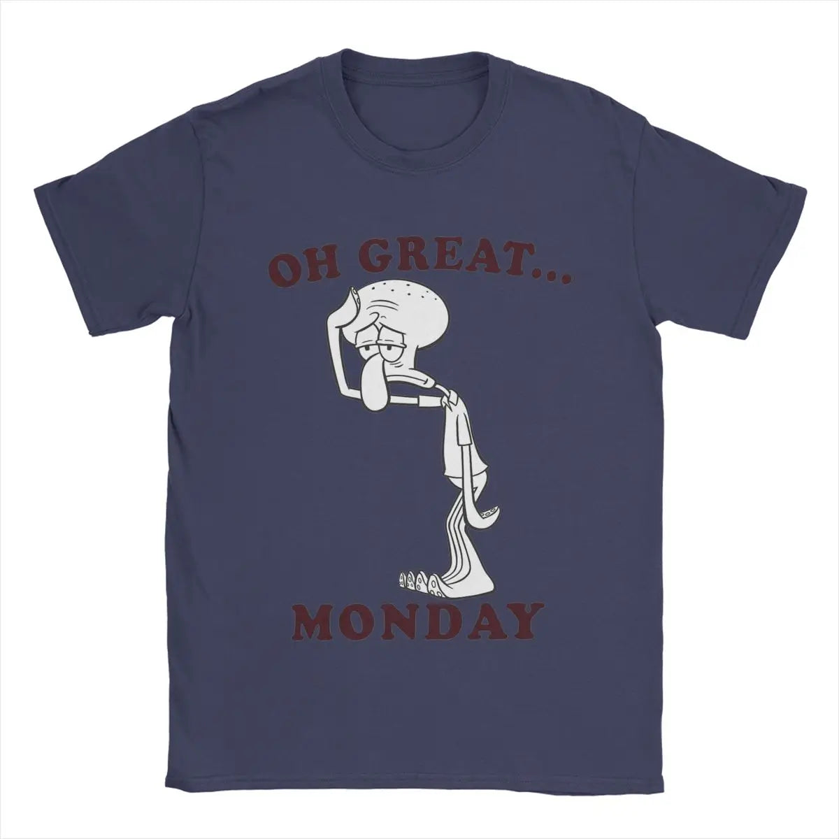 T-shirt SpongeBob Monday Blues per Uomo – Sconfiggi la Noia del Lunedì con Stile!