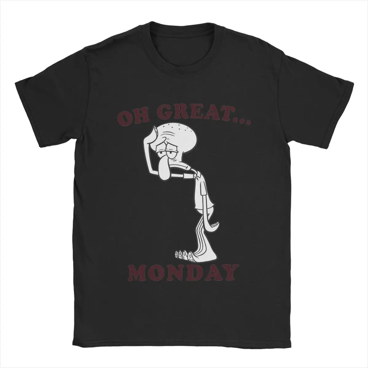 T-shirt SpongeBob Monday Blues per Uomo – Sconfiggi la Noia del Lunedì con Stile!