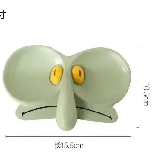 Portaocchiali & Portaoggetti Squidward – Organizza con Stile e Divertimento la tua Scrivania!