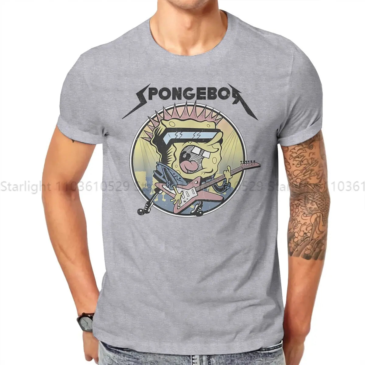 T-shirt Fotografica SpongeBob – Il Regalo Divertente e Originale per il Tuo Compleanno!