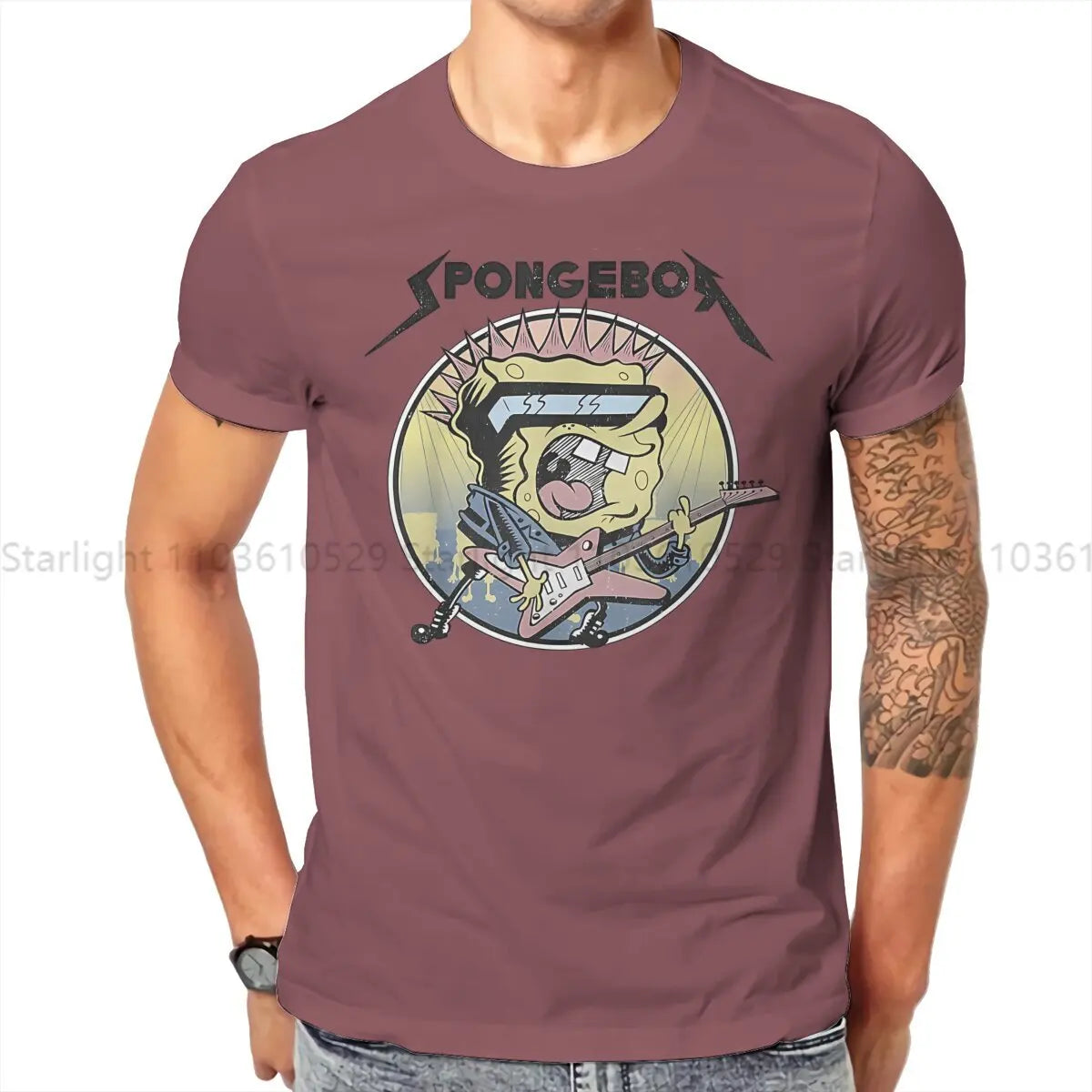 T-shirt Fotografica SpongeBob – Il Regalo Divertente e Originale per il Tuo Compleanno!