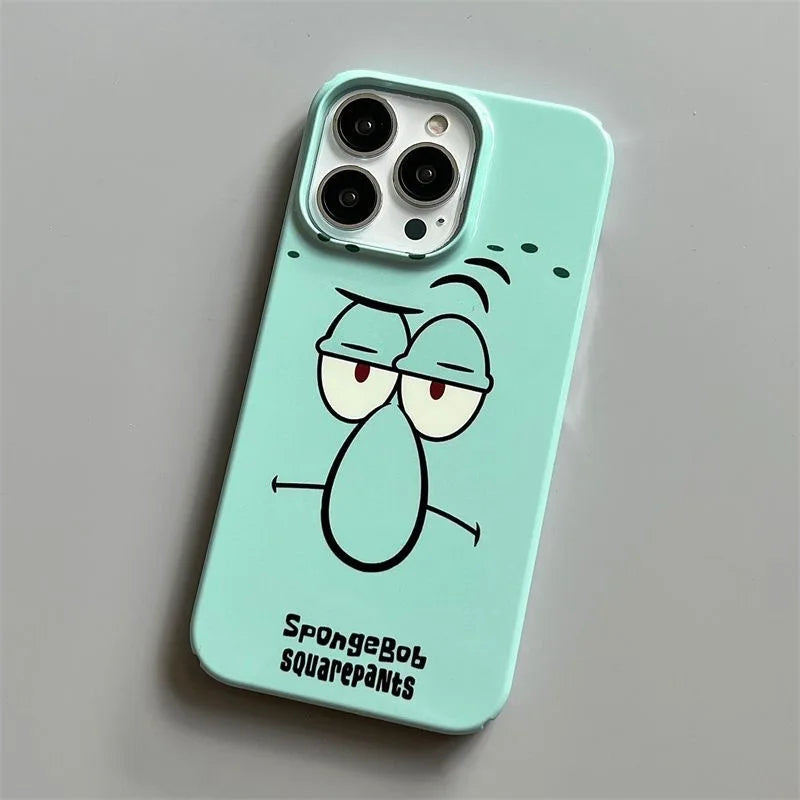"Custodia Anime SpongeBob – Protezione Cool e Brillante per il Tuo iPhone!"