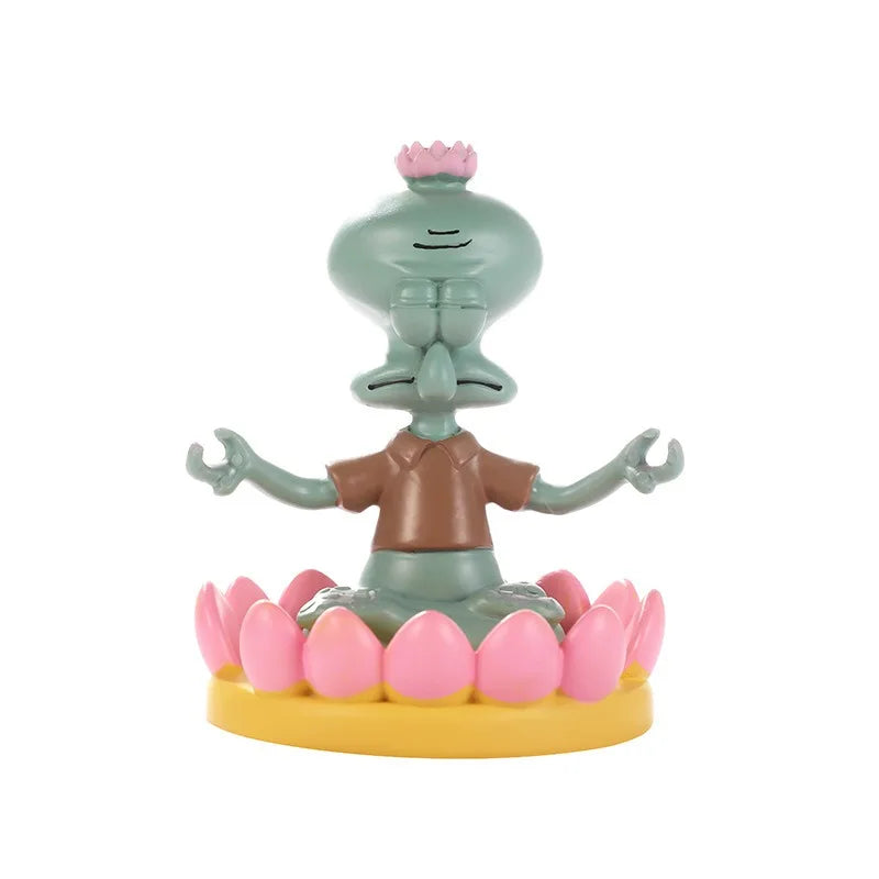 Ornamenti Creativi SpongeBob e Fratello Polipo – Aggiungi Stile e Funzionalità alla Tua Scrivania!
