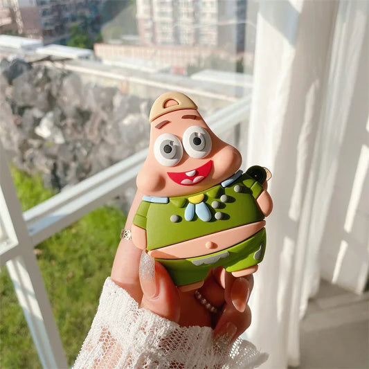 Custodia AirPods SpongeBob & Patrick – Proteggi i Tuoi Auricolari con Stile e Divertimento!