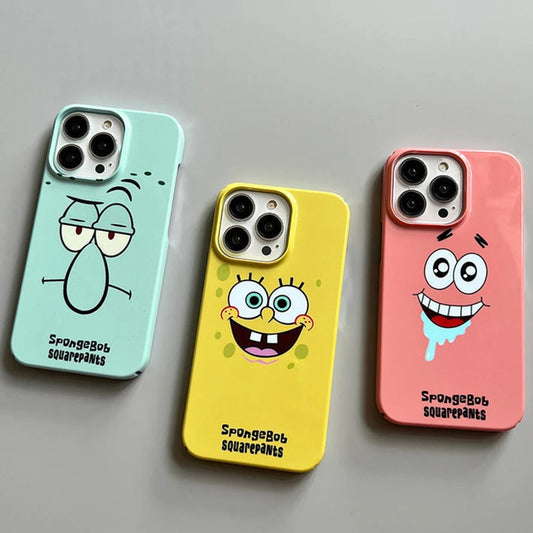 "Custodia Anime SpongeBob – Protezione Cool e Brillante per il Tuo iPhone!"